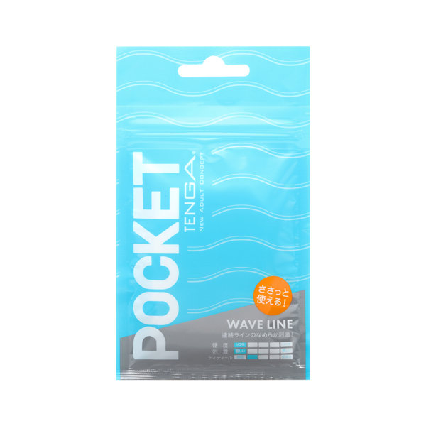 4個セット POCKET TENGA ウェイブ ライン - アダルトグッズ - 大人のおもちゃ通販