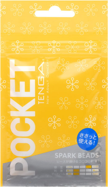 POCKET TENGA SPARK BEADS - アダルトグッズ - 大人のおもちゃ通販 - FANZA通販