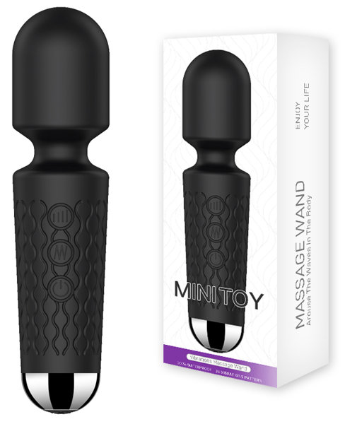 噂のデンマ ミニ ブラック - アダルトグッズ - 大人のおもちゃ通販 - FANZA通販