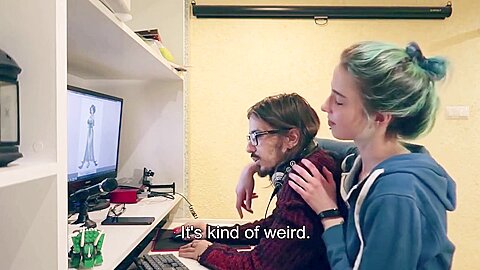 Stepsister Rewards Nerdy Stepbro With A Blowjob For His Physics Notes