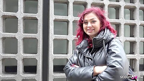 Redhead Teen 18+ Ria Red Pickup & Casting Fuck In Berlin