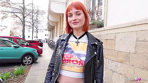 Slender Insane Redhead Teen 18+ Dolly Dyson Get Coarse Drilled At Model Job