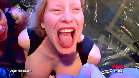 Ggg John Thompson - Cumrain Party In The Basement