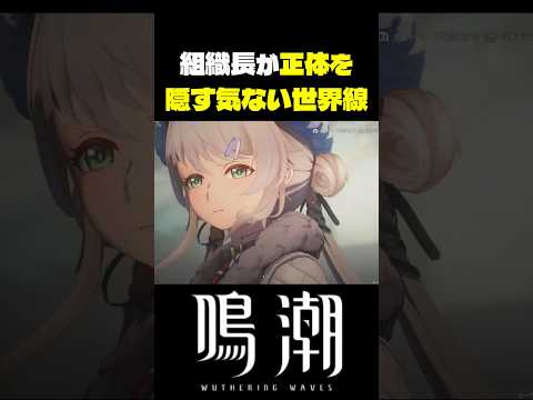 【ネタ】Ver3.1開始1分で黒幕が確定する瞬間 #鳴潮 #wutheringwaves #エイメス #ルシラー サムネイル