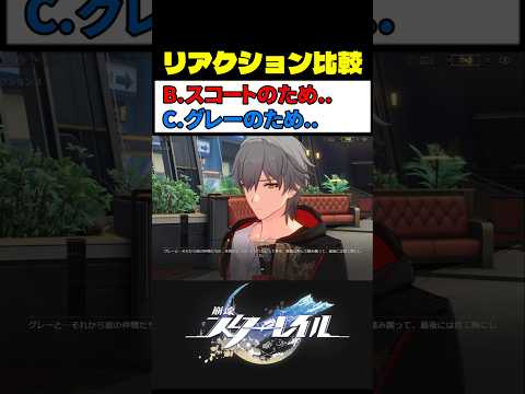 開拓者の主人公ムーブ (選択肢C) が最高にかっこいい理由 #崩壊スターレイル サムネイル