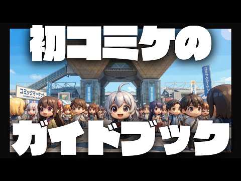 【DL同人】初コミケに受かったら見る動画。コミケにサークル参加するとき、どうすればいい？  [ お絵描き ] サムネイル