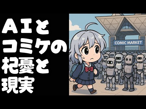 【DL同人】AIサークルのコミケ参加は規制すべき？でも、どうやって？  [ お絵描き ] サムネイル
